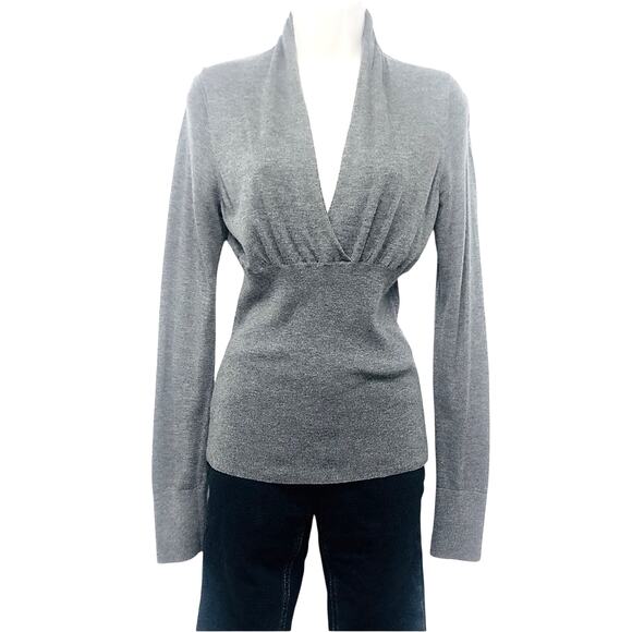 Expresss Gray Knit Sweater - Picture 1 of 16